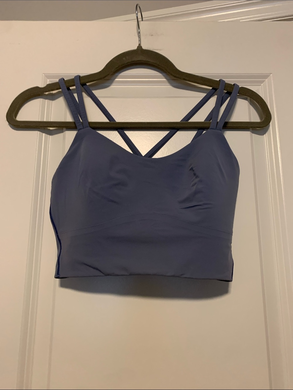 Lululemon Oasis Blue Like a Cloud Bra, Sz 8, B/C Cup, Good Condition